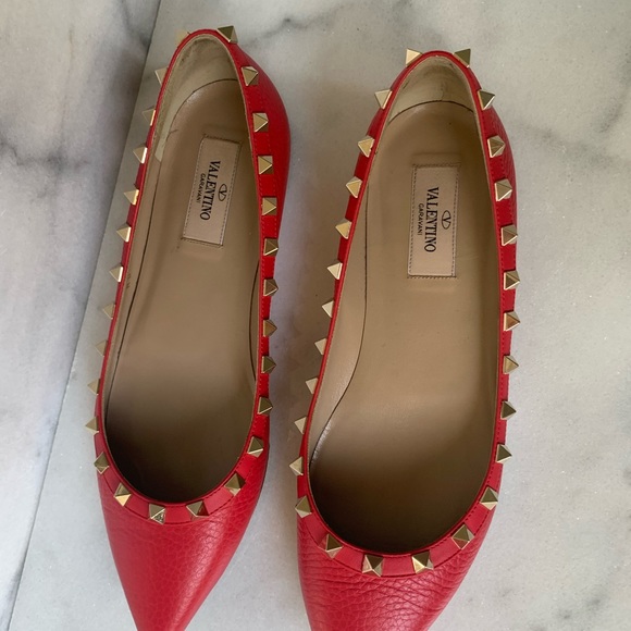 ❌SOLD❌Valentino Ballerina Flats - Picture 3 of 8